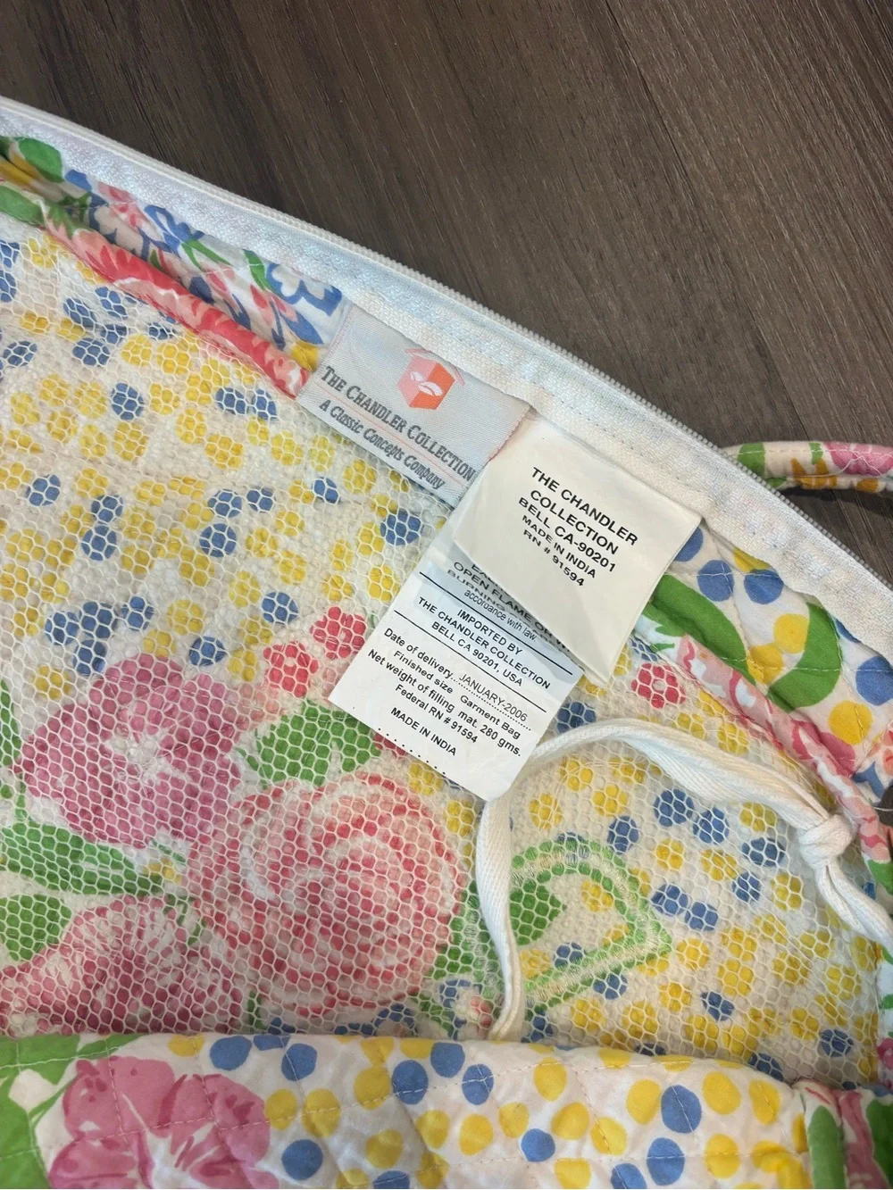 Vera Bradley Garmet Travel Bag